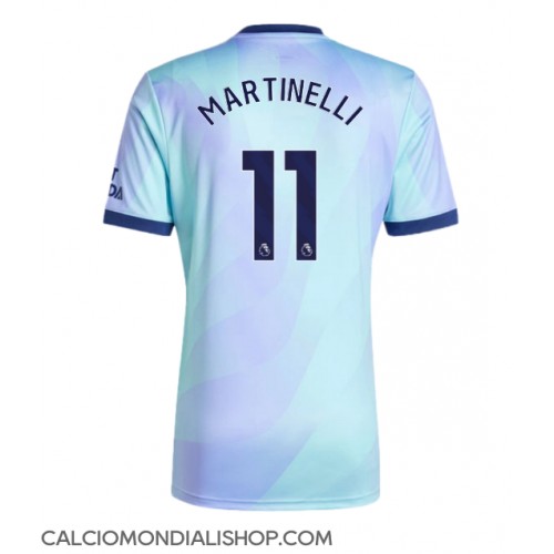 Maglie da calcio Arsenal Gabriel Martinelli #11 Terza Maglia 2024-25 Manica Corta